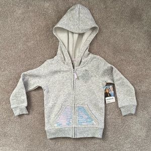 Disney Frozen 2 girls sweatshirt hoodie 2T NWT